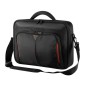 Targus Classic+ Clamshell, Black/Red Targus Classic+ Clamshell, Black/Red